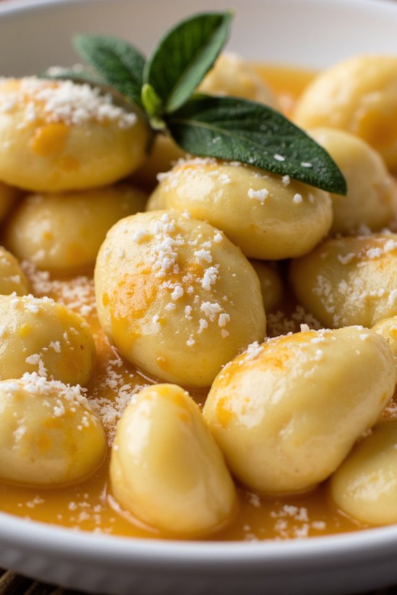 sage and brown butter gnocchi