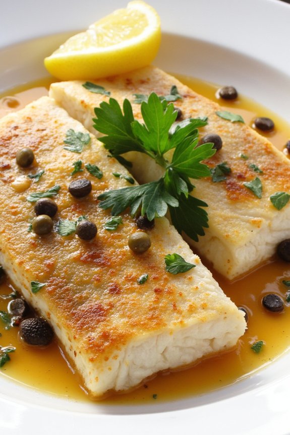 sardinian sea bass delight