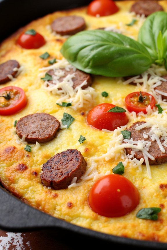 sausage and tomato delight