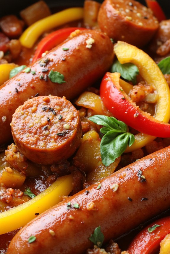 sausage peppers flavorful classic