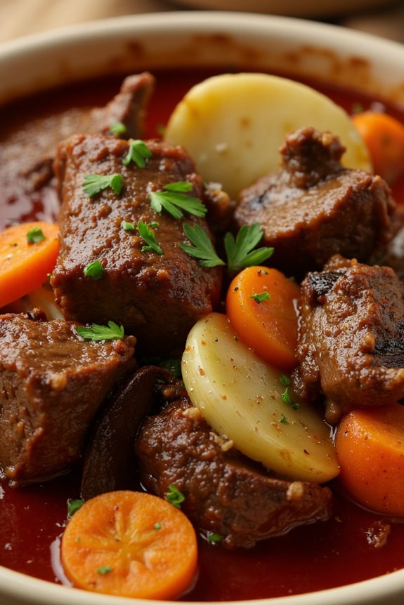 savory italian beef stew