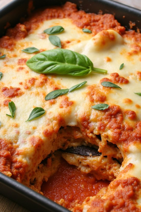savory italian eggplant casserole