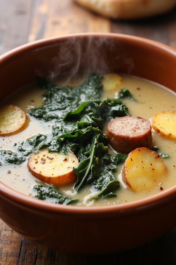 savory italian sausage soup