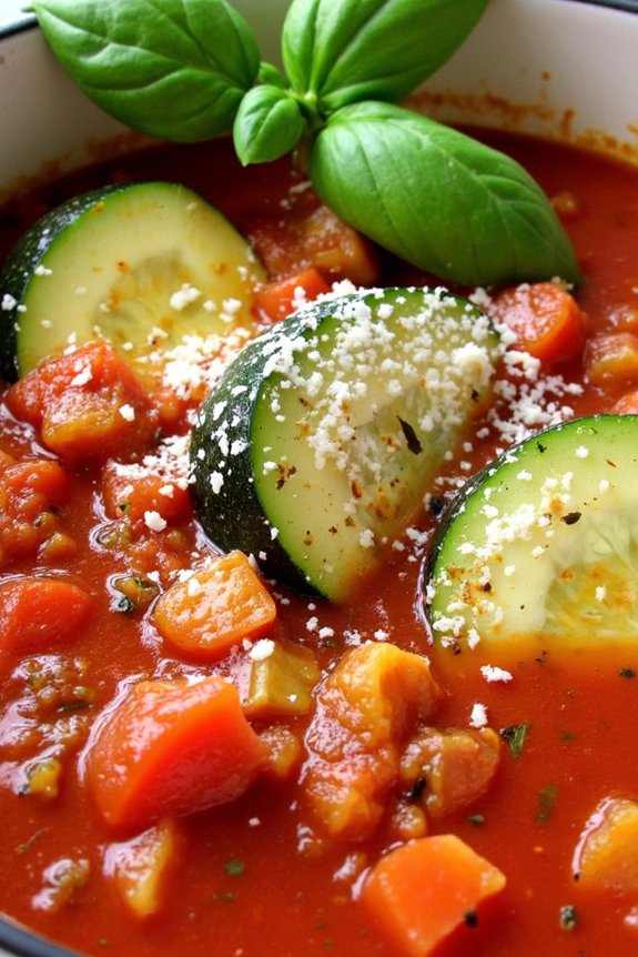 savory italian zucchini stew