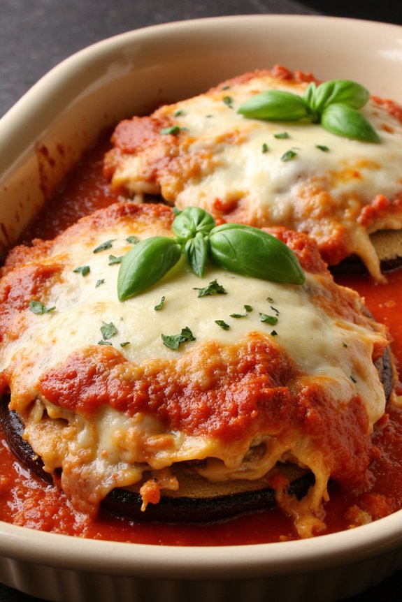 savory layered eggplant dish