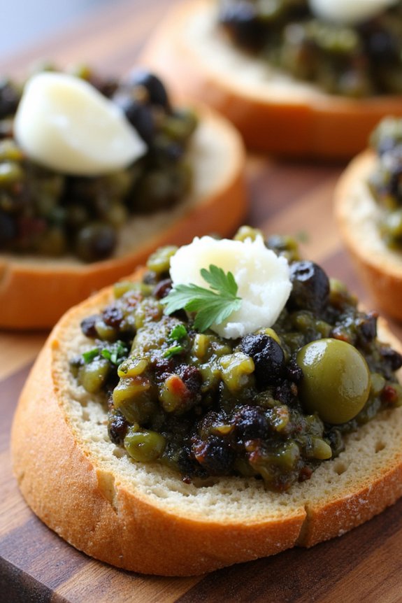 savory mediterranean olive appetizer