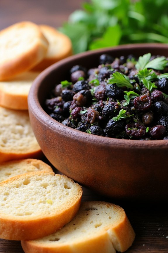 savory olive spread appetizer