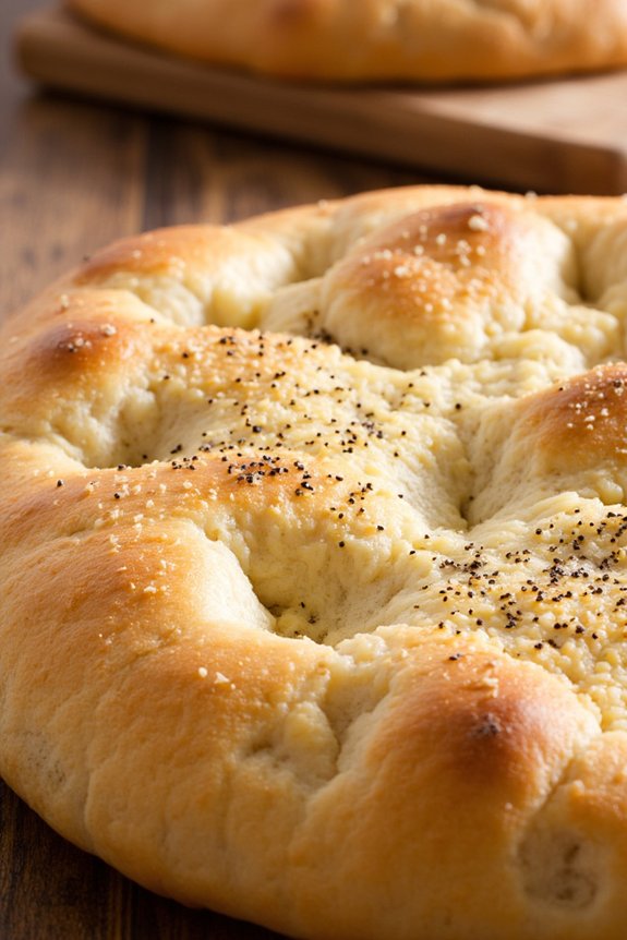 savory parmesan black pepper focaccia