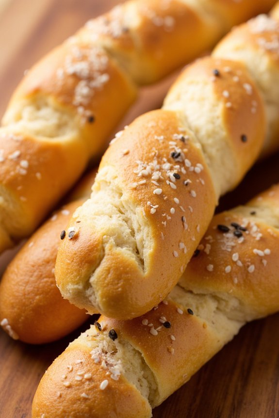 savory parmesan breadsticks recipe