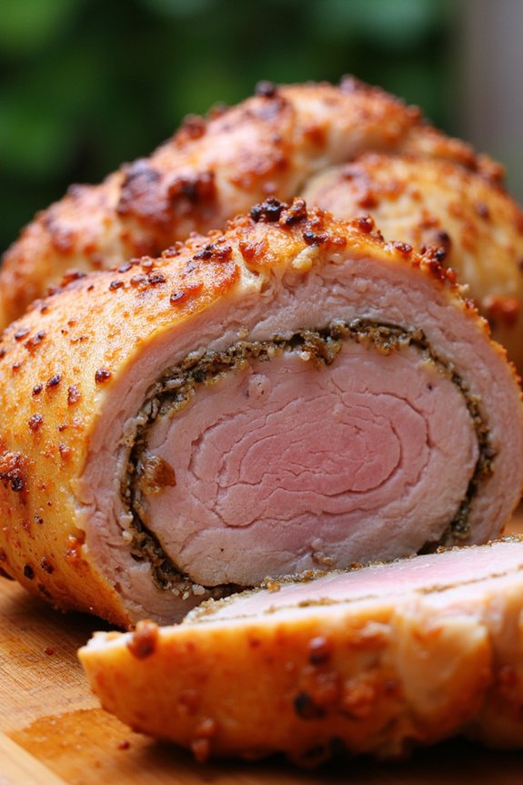 savory roasted italian pork