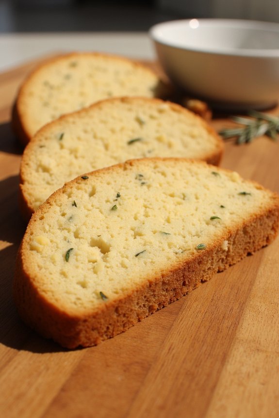 savory rosemary parmesan biscotti