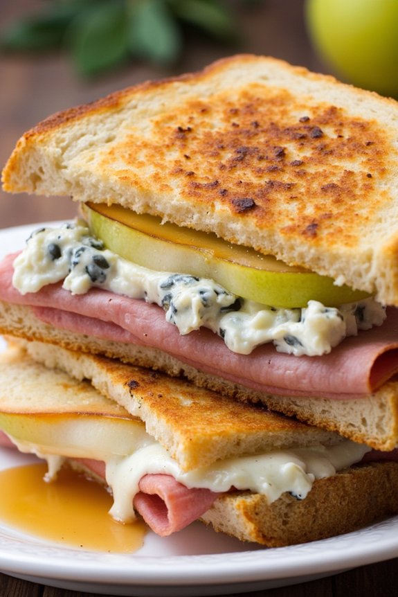 savory sweet gourmet sandwich delight