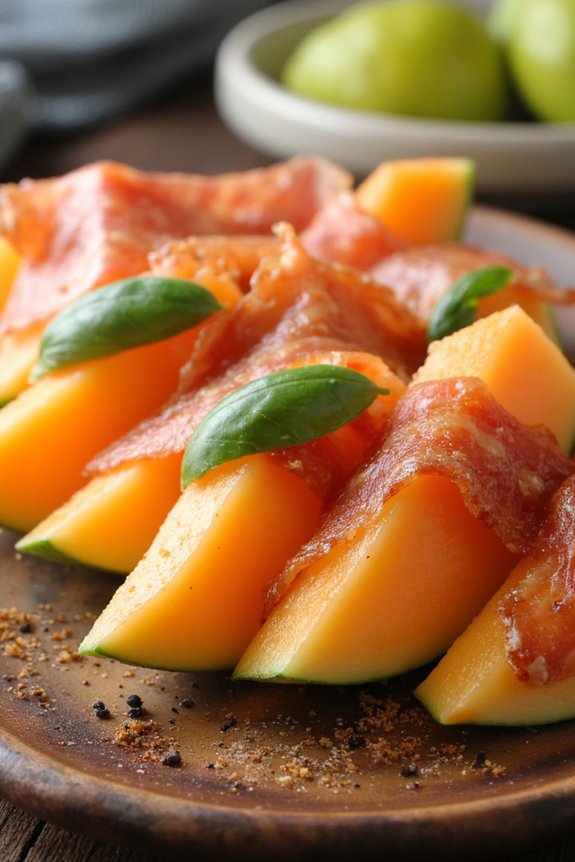 savory sweet melon appetizer delight