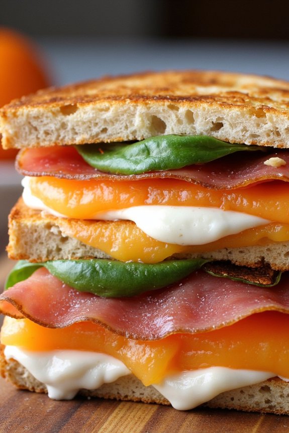 savory sweet panini delight