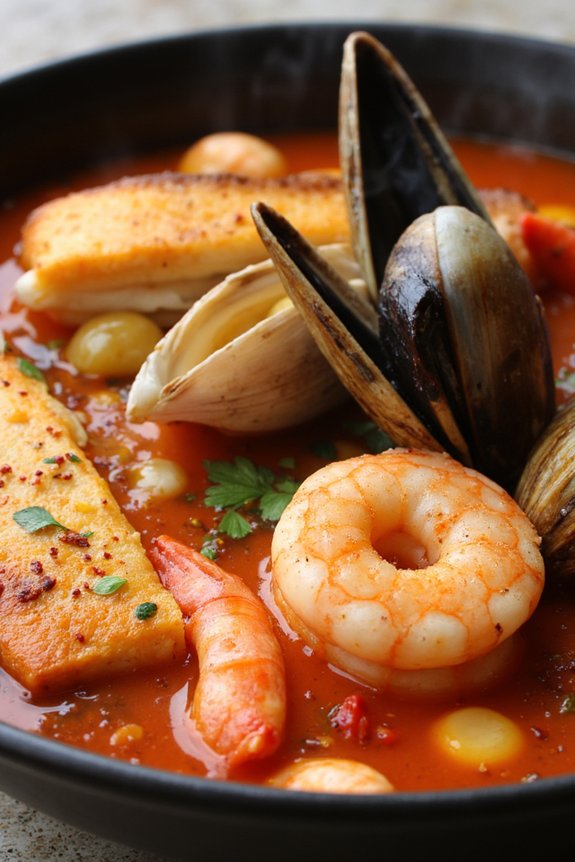 seafood soup from venice