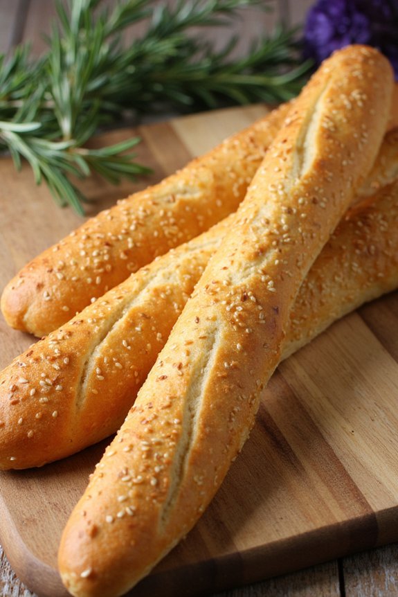 sesame seed breadsticks recipe