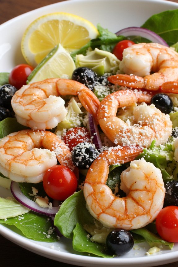 shrimp artichoke salad recipe