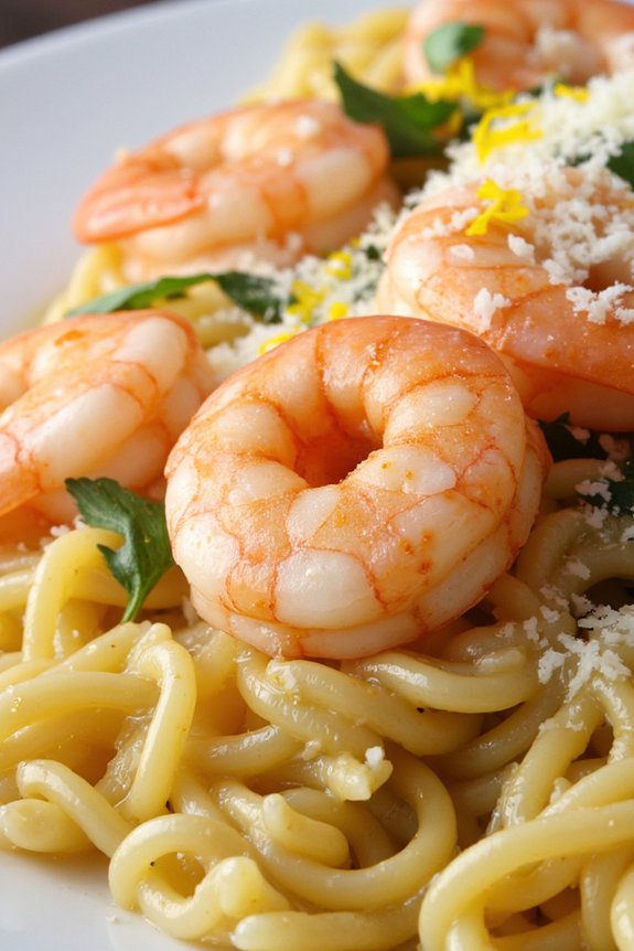 shrimp lemon orzo delightful