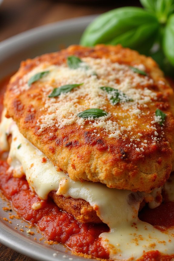 sicilian chicken parmesan delight