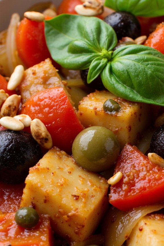 sicilian eggplant stew delight