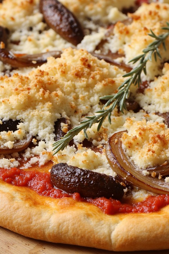 sicilian flatbread with anchovies