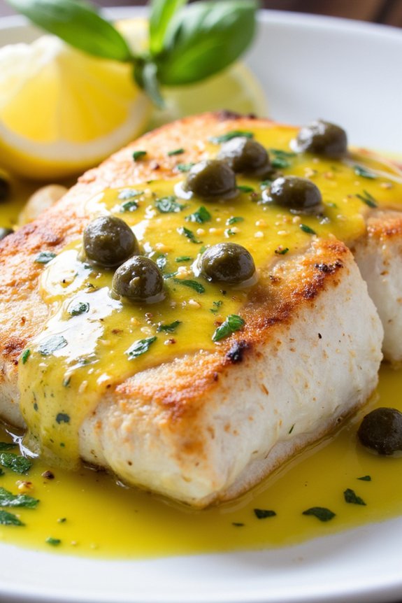 sicilian lemon caper sauce