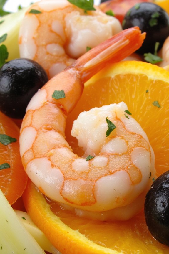sicilian shrimp citrus salad