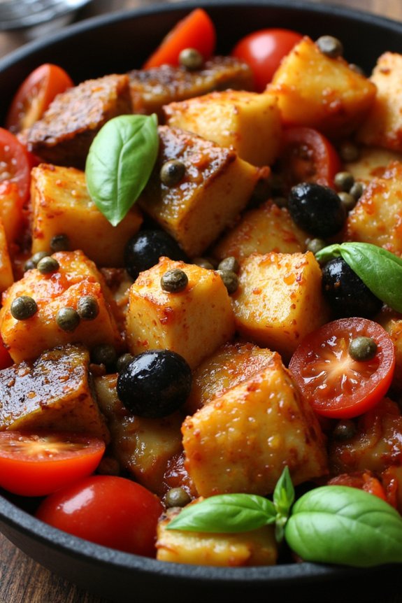 sicilian sweet and sour dish
