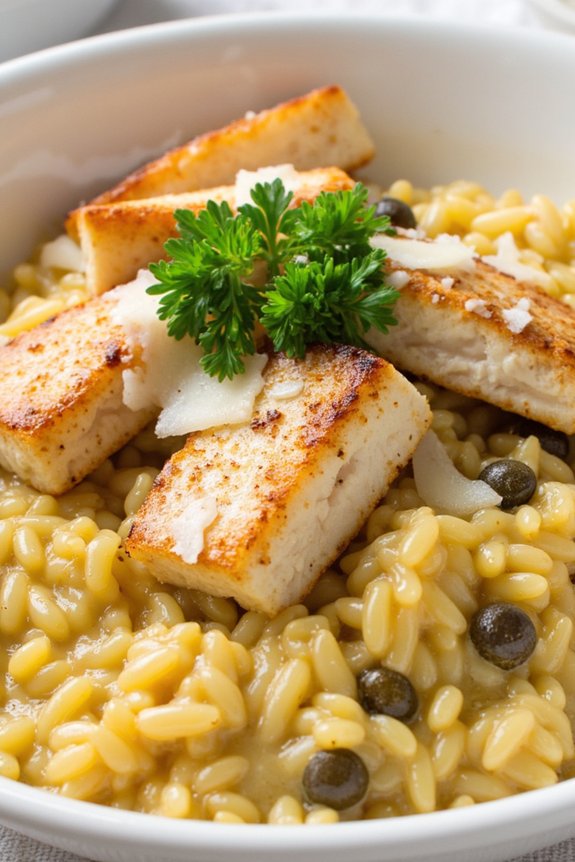 sicilian swordfish risotto recipe