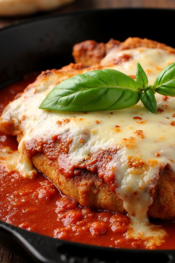 skillet chicken parmesan recipe