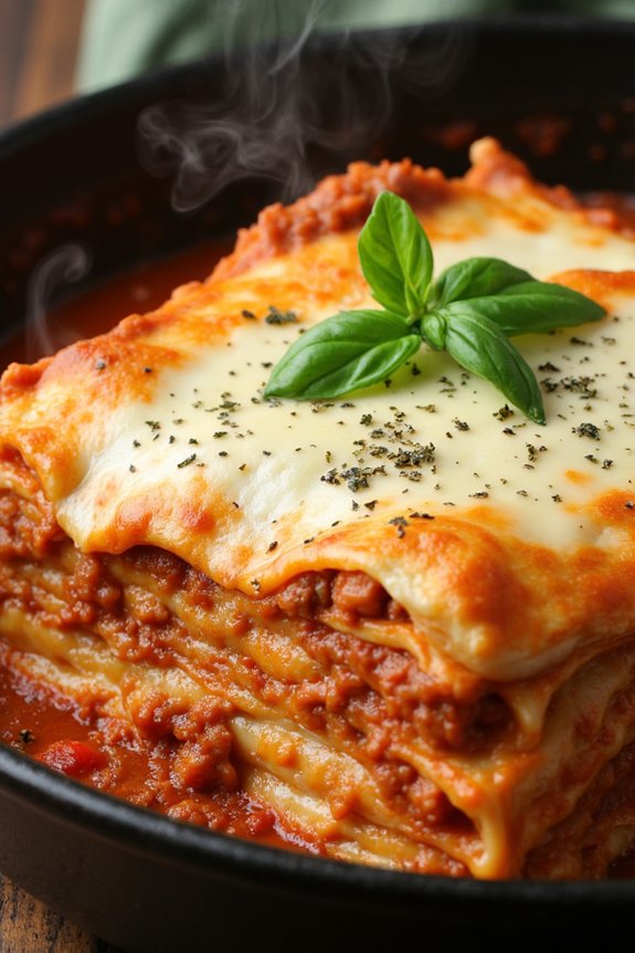 skillet lasagna quick and easy