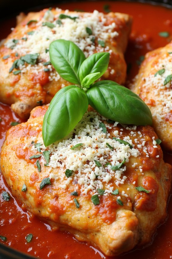 slow cooker italian chicken thighs
