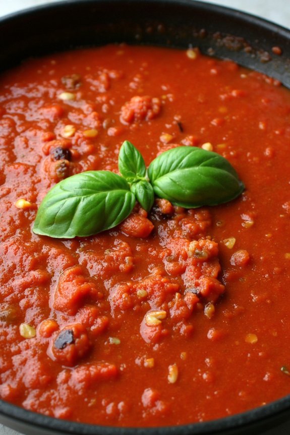 smoky chipotle marinara sauce