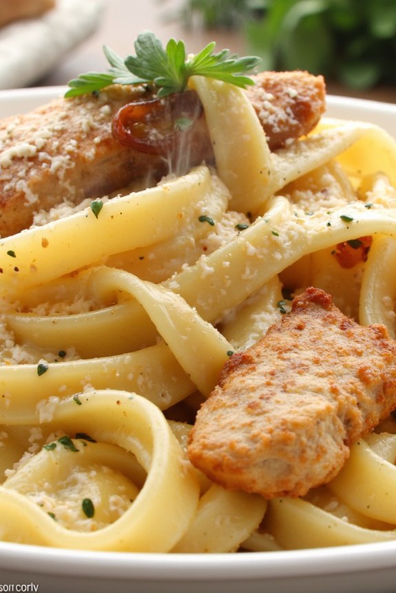 spicy chicken alfredo delight