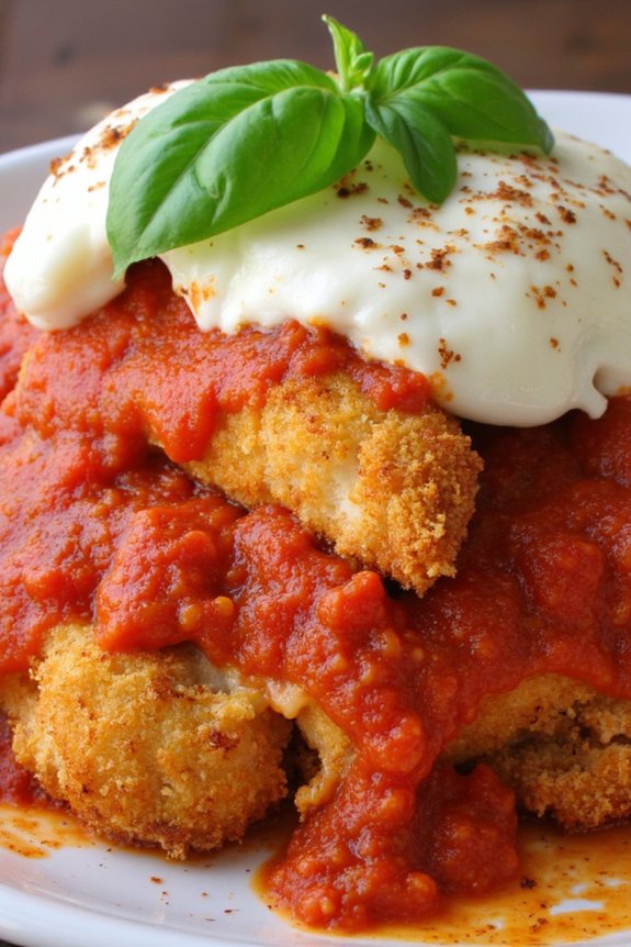 spicy chicken parmesan delight