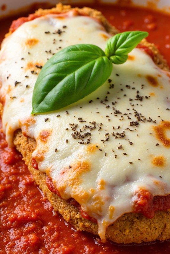 spicy chicken parmesan delight