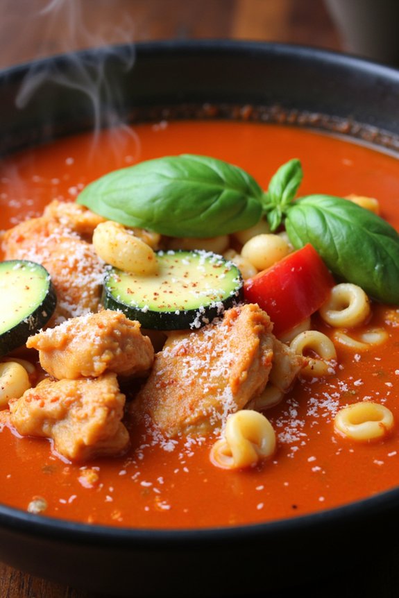 spicy italian chicken soup