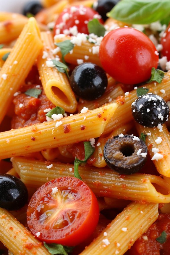 spicy pasta salad delight