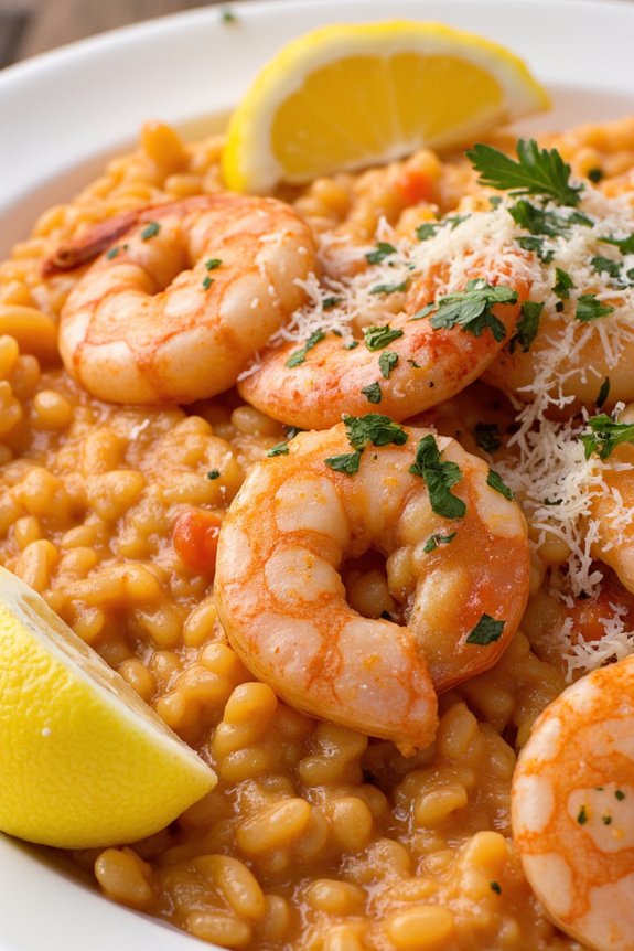 spicy shrimp risotto recipe