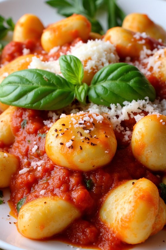 spicy tomato gnocchi delight