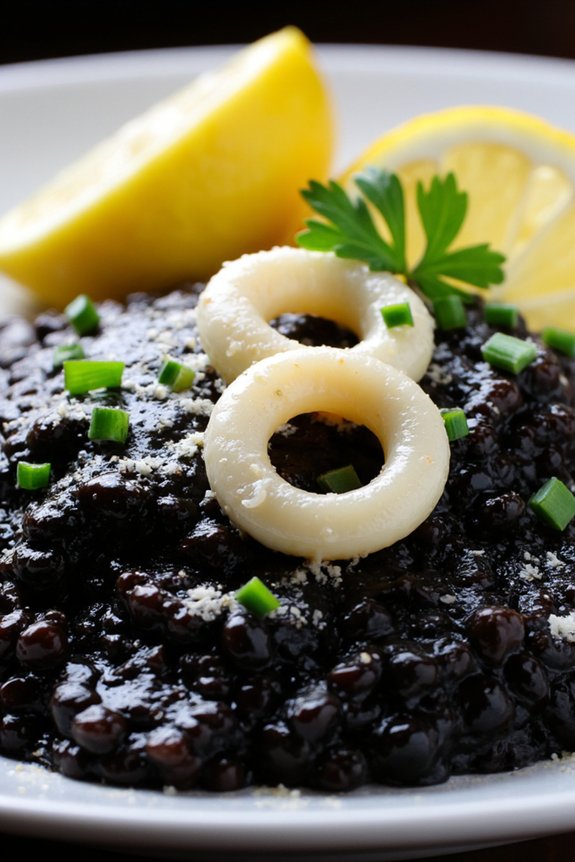 squid ink risotto recipe