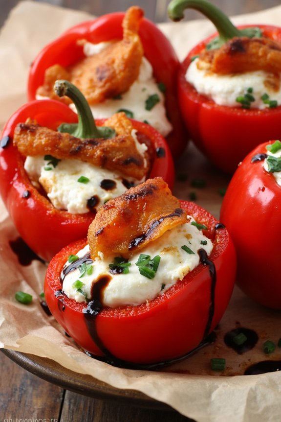 stuffed cherry peppers appetizer