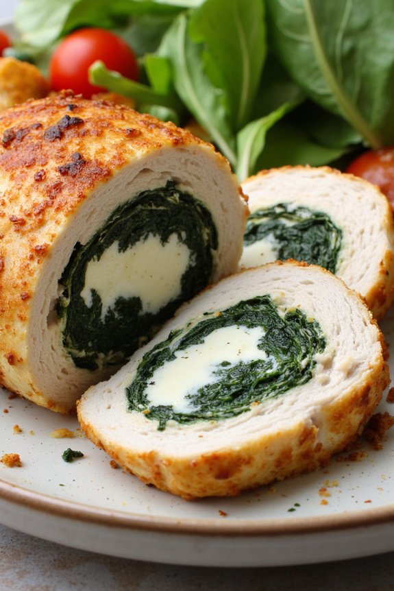 stuffed chicken with ricotta