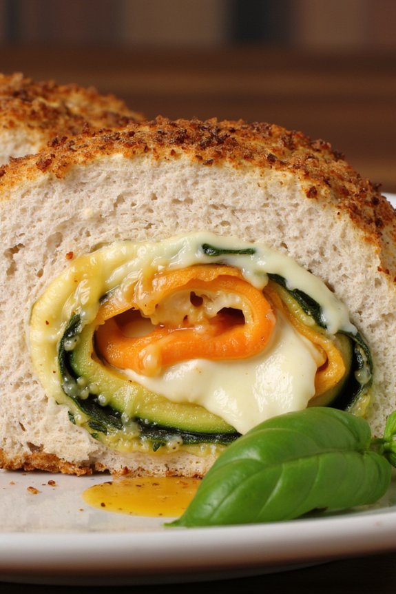 stuffed chicken with zucchini