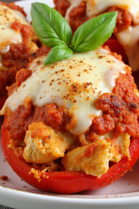 stuffed peppers with chicken