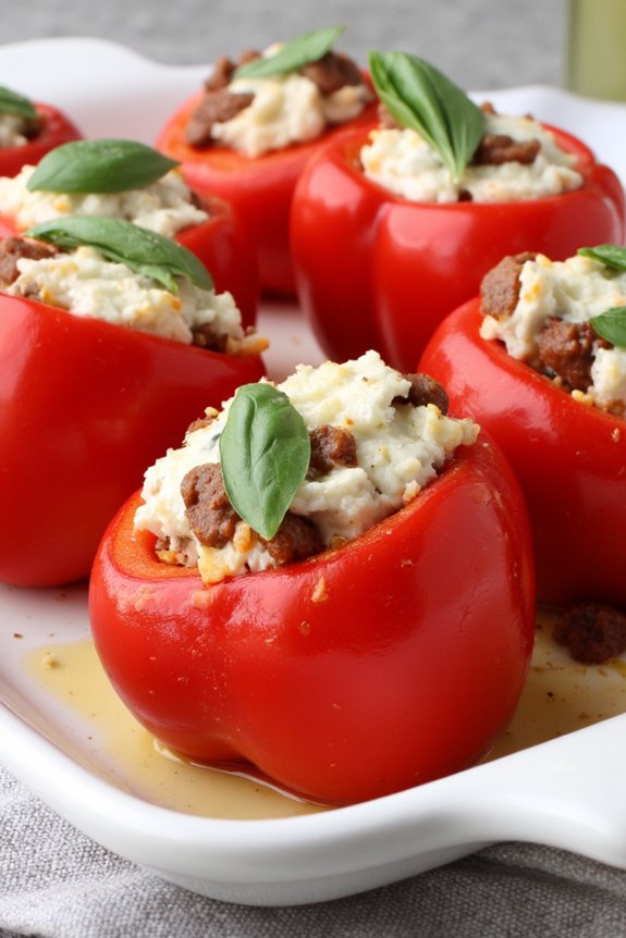 stuffed spicy cherry peppers