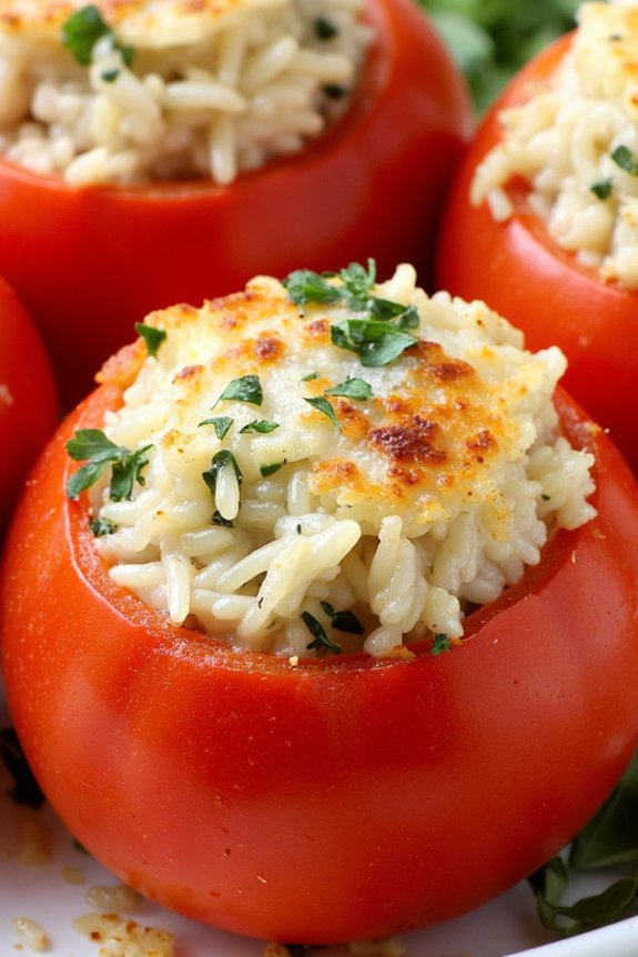 stuffed tomatoes with rice