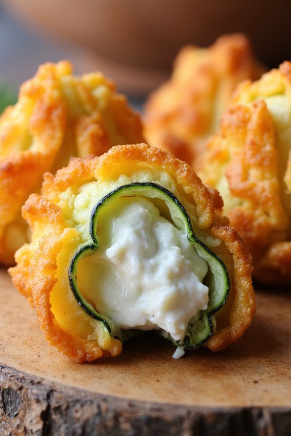 stuffed zucchini flowers recipe