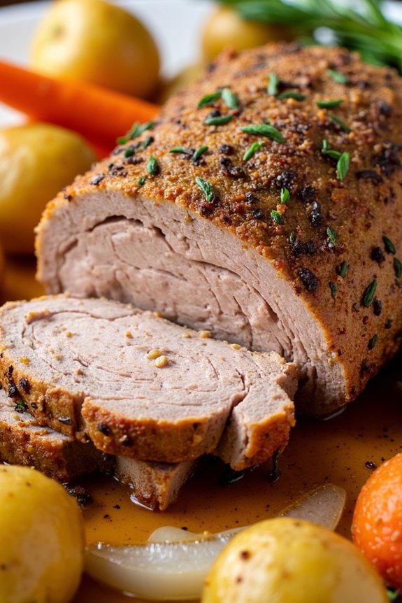 succulent italian herb pork