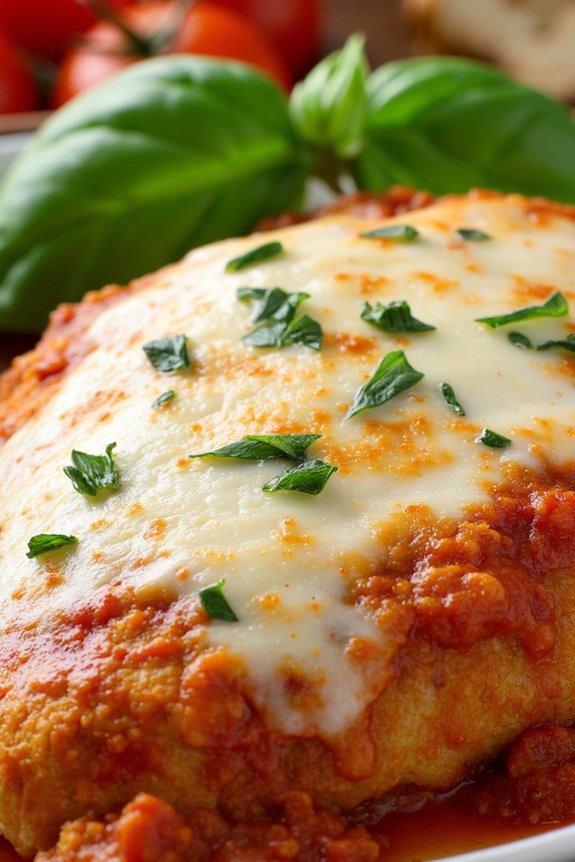 sun dried tomato chicken parmesan